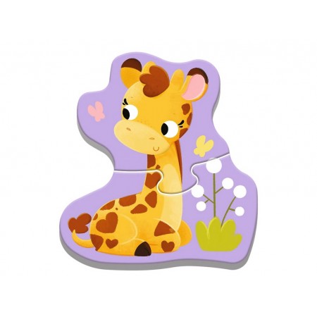 Пазлы для самых маленьких Trefl Baby Classic Детеныши животных, 2, 3, 4, 5 элементов 36135