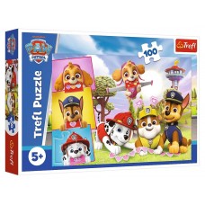 Пазл Trefl Baby Classic Paw Patrol Милые собачки, 3, 4, 5, 6 элементов 36136