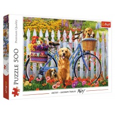 Пазл Trefl Собачі пригоди, 500 елементів 37450