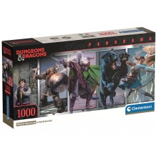 Пазли Панорама з фантазійними істотами Dungeons & Dragons Clementoni, 1000 елементів 39501