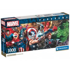 Пазли Панорама Супергерої Marvel Clementoni, 1000 елементів 39877