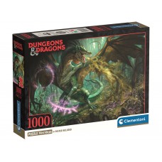 Пазли 1000 елементів, Фантастичний Дракон, Clementoni 39961