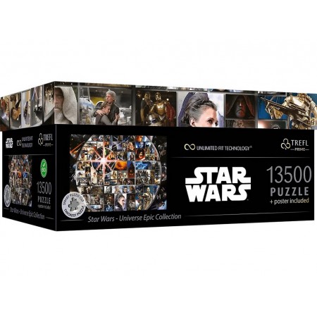 Пазл Trefl Prime UFT Star Wars Епічна колекція Всесвіту, 13500 елементів 81036 Пазл Trefl Prime UFT Star Wars Епічна колекція Всесвіту, 13500 елементів 81036