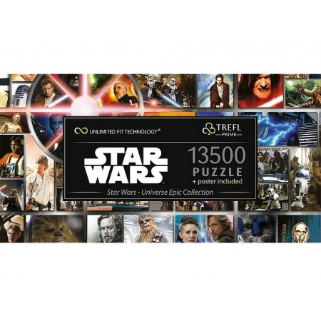 Пазл Trefl Prime UFT Star Wars Епічна колекція Всесвіту, 13500 елементів 81036 Пазл Trefl Prime UFT Star Wars Епічна колекція Всесвіту, 13500 елементів 81036