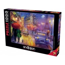 Пазлы Ночной Париж 1000 элементов Anatolian 1070
