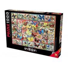 Пазлы Бабочки 1000 элементов Anatolian 1094