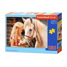 Пазли Мій друг Кінь, 180 елементів, Castorland B-018536