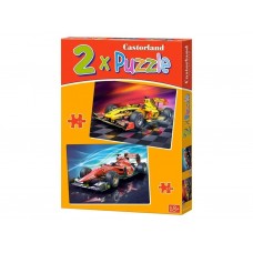 Пазли Спортивні машини, 2хPuzzle, 165, 240 елементів, Castorland B-021123 Пазли Спортивні машини, 2хPuzzle, 165, 240 елементів, Castorland B-021123