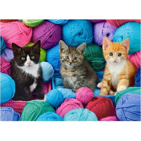 Пазлы Kittens in Yarn Store, 300 элементов, Castorland B-030477