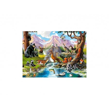 Пазли Дикі тварини 70 елементів, Castorland B-070091