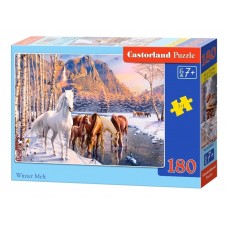 Пазлы Зима отступает 180 элементов Castorland B-018505
