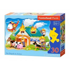 Пазлы Пожарная бригада 30 элементов Castorland В-03525
