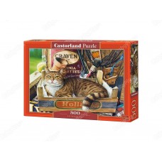 Пазлы Кот Фозергилл 500 элементов Castorland В-53476