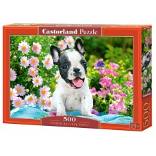 Пазлы French Bulldog Puppy 500 элементов Castorland B-53650 Пазлы French Bulldog Puppy 500 элементов Castorland B-53650