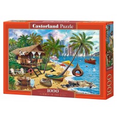 Пазлы лето в городе 1000 элементов Castorland C-105045 Пазлы лето в городе 1000 элементов Castorland C-105045