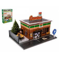 3D пазл Convenience Store, 18×12×10 см, с машинками и подсветкой LT508161