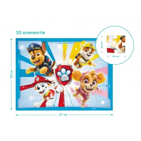 Пазл Paw Patrol Смелые Щенки, 30 элементов, DoDo 200141 Пазл Paw Patrol Смелые Щенки, 30 элементов, DoDo 200141