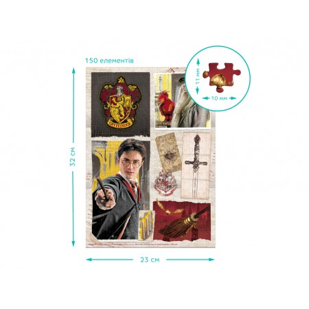 Пазл Harry Potter, Гриффиндор, 150 элементов, DoDo 200493 Пазл Harry Potter, Гриффиндор, 150 элементов, DoDo 200493