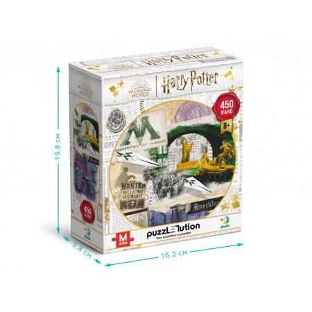 Пазл Harry Potter, Министерство магии и Аллея Ноктерн, 450 элементов, DoDo 200504 Пазл Harry Potter, Министерство магии и Аллея Ноктерн, 450 элементов, DoDo 200504