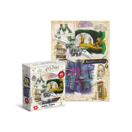 Пазл Harry Potter, Министерство магии и Аллея Ноктерн, 450 элементов, DoDo 200504 Пазл Harry Potter, Министерство магии и Аллея Ноктерн, 450 элементов, DoDo 200504