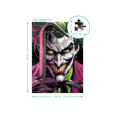 Пазл Batman Easy-S Джокер, 150 елементів, DoDo 200556 Пазл Batman Easy-S Джокер, 150 елементів, DoDo 200556