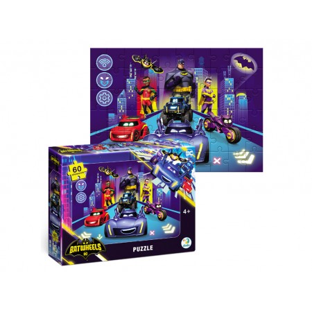 Пазл Batwheels Происхождение Бетколеса, 60 элементов, DoDo 200562 Пазл Batwheels Происхождение Бетколеса, 60 элементов, DoDo 200562
