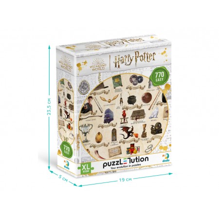 Пазл Easy-XL Harry Potter Посібник для чарівників, 770 елементів, DoDo 200569 Пазл Easy-XL Harry Potter Посібник для чарівників, 770 елементів, DoDo 200569