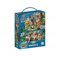 Пазл Paw Patrol Приключения в Джунглях 2в1, 24-36 элементов, DoDo 200572