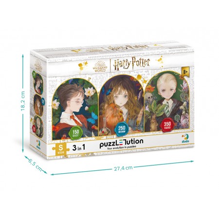 Пазл Harry Potter 3в1, Мечта и фантазия, 150, 250, 350 элементов, DoDo 200574 Пазл Harry Potter 3в1, Мечта и фантазия, 150, 250, 350 элементов, DoDo 200574