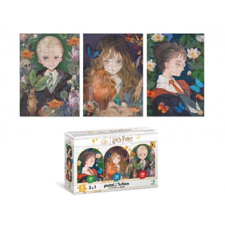 Пазл Harry Potter 3в1, Мечта и фантазия, 150, 250, 350 элементов, DoDo 200574 Пазл Harry Potter 3в1, Мечта и фантазия, 150, 250, 350 элементов, DoDo 200574