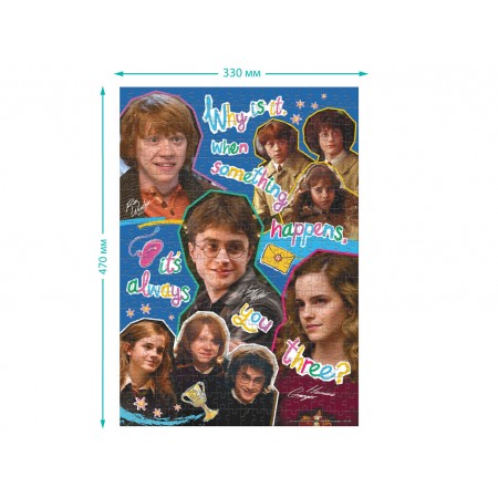 Пазл Harry Potter, Завжди ці троє, 400 елементів, DoDo 200584