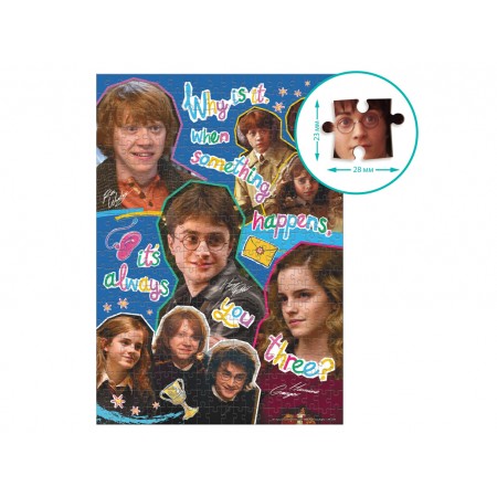 Пазл Harry Potter, Завжди ці троє, 400 елементів, DoDo 200584
