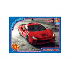Пазлы картонные Dream Garage, 117 элементов, G-Toys FW784