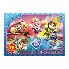 Пазлы картонные Paw Patrol, 70 элементов, G-Toys PW08911