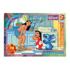Пазлы картонные Stitch, 70 элементов, G-Toys SC606