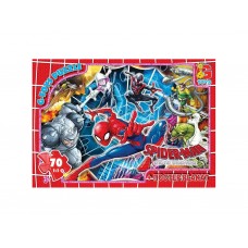 Пазлы картонные Spider-Man, 70 элементов, G-Toys SM887 Пазлы картонные Spider-Man, 70 элементов, G-Toys SM887