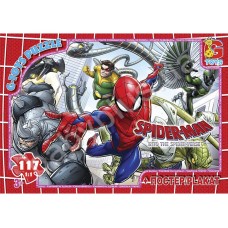 Пазлы картонные Spider-Man, 70 элементов, G-Toys SM890 Пазлы картонные Spider-Man, 70 элементов, G-Toys SM890