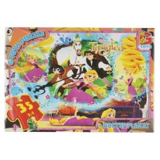 Пазлы картонные Рапунцель, 35 элементов, G-Toys TA007