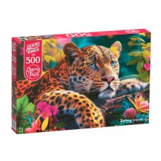 Пазлы Леопард 500 элементов Cherry Pazzi 20166