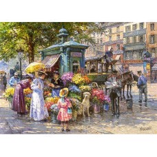 Пазли Квітковий ринок 1000 елементів Cherry Pazzi 30226