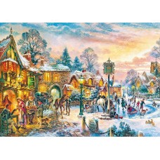 Пазлы Зимние сумерки 1000 элементов Cherry Pazzi 30370