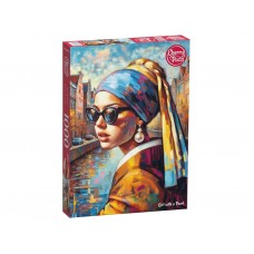 Пазлы Девушка с жемчужиной, 1000 элементов, Cherry Pazzi 30844