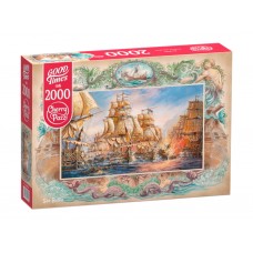 Пазлы Морская битва 2000 элементов Cherry Pazzi 50026