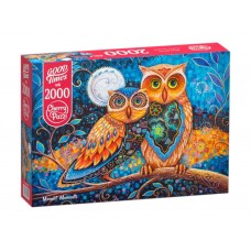 Пазлы Сказочные совы 2000 элементов Cherry Pazzi 50040