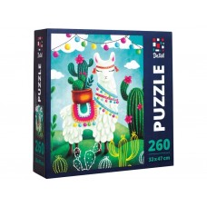 Пазлы Llama cutie, 260 элементов, De,tail DT200-02