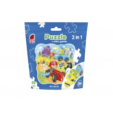 Игра настольная 2в1, Машины, Roter Kafer RK1140-03