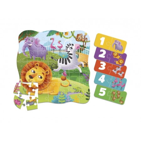 Игра настольная 2in1, Зоопарк, Roter Kafer RK1140-06 Игра настольная 2in1, Зоопарк, Roter Kafer RK1140-06