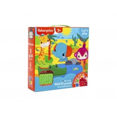 Пазлы Fisher Price, Maxi puzzle wooden pieces, Vladi Toys VT1100-01