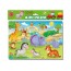 Мягкие пазлы А4, Малыш сможет Зоопарк, Vladi Toys VT1102-17