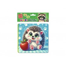 Мягкие пазлы Енот и ежик, Vladi Toys VT1102-36
